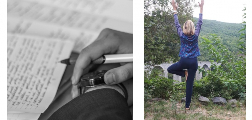 Dire le corps avec des mots : écriture et hatha yoga