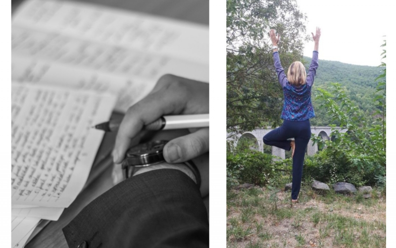 Dire le corps avec des mots : écriture et hatha yoga