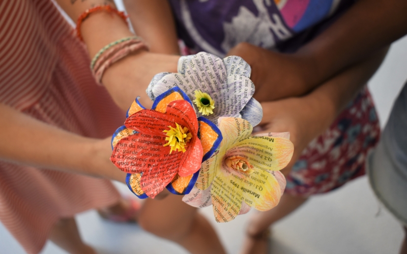 Création de fleurs : les ateliers de Magali