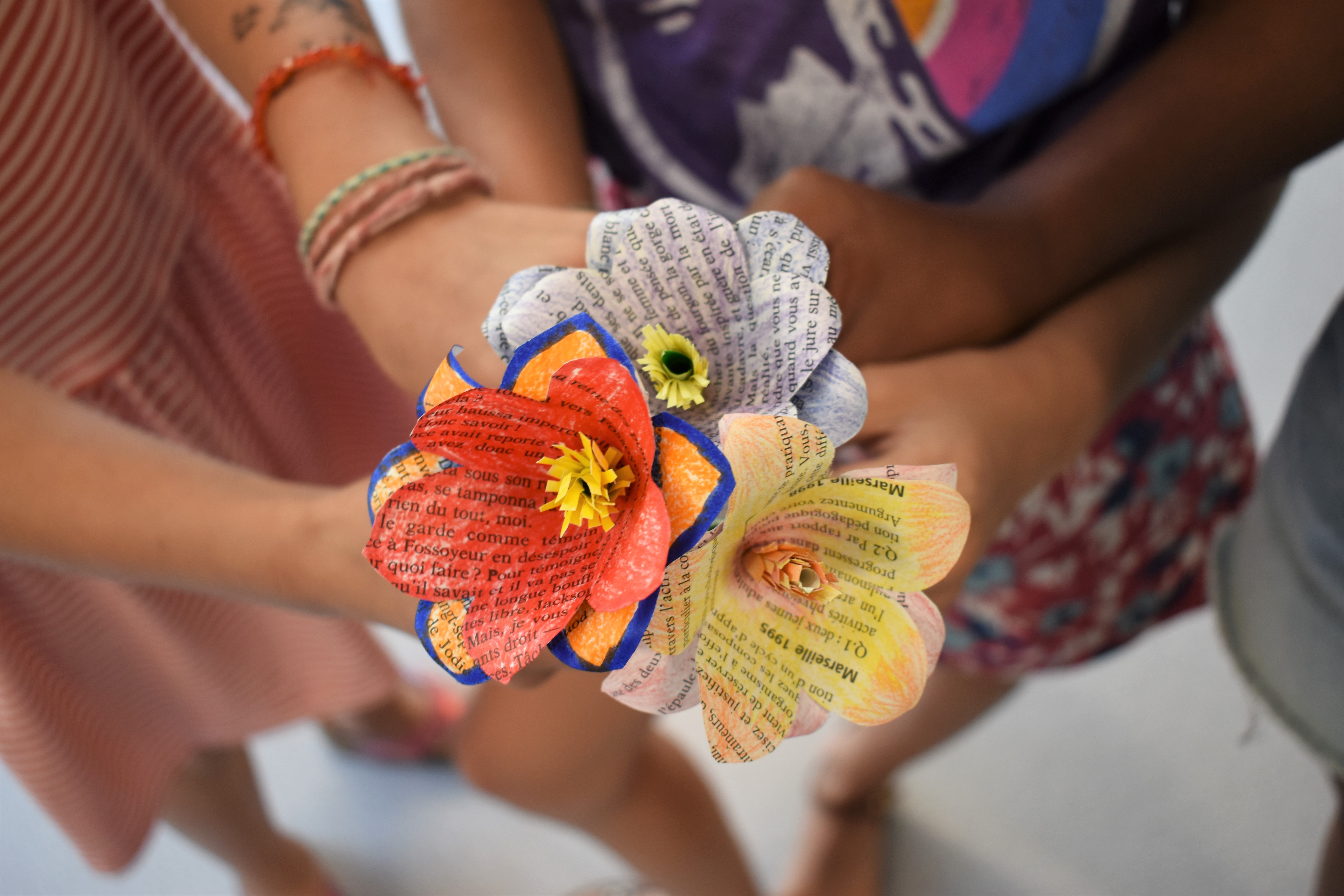 Création de fleurs : les ateliers de Magali