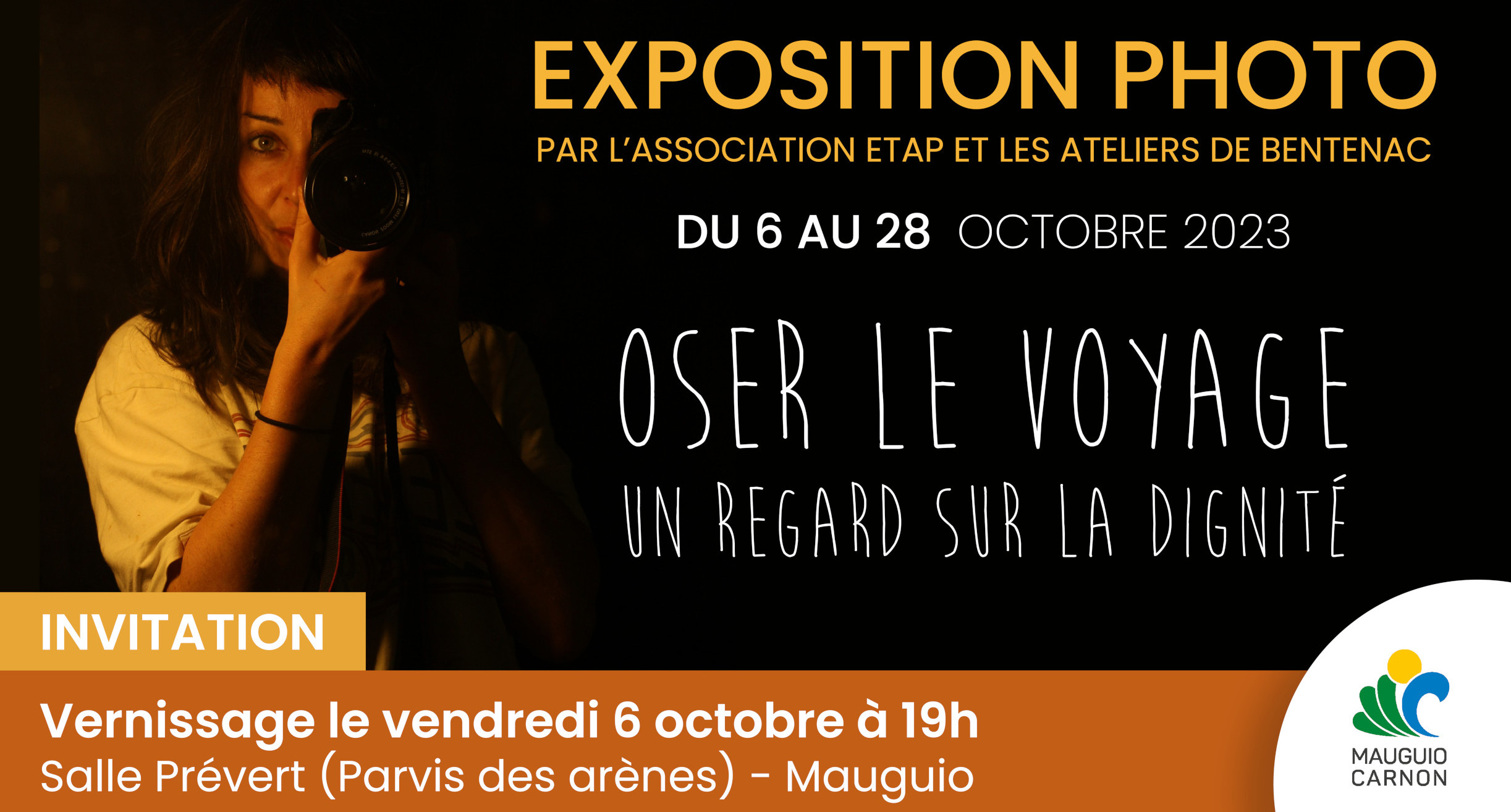 Exposition photo par l'association ETAP et les ateliers de Bentenac